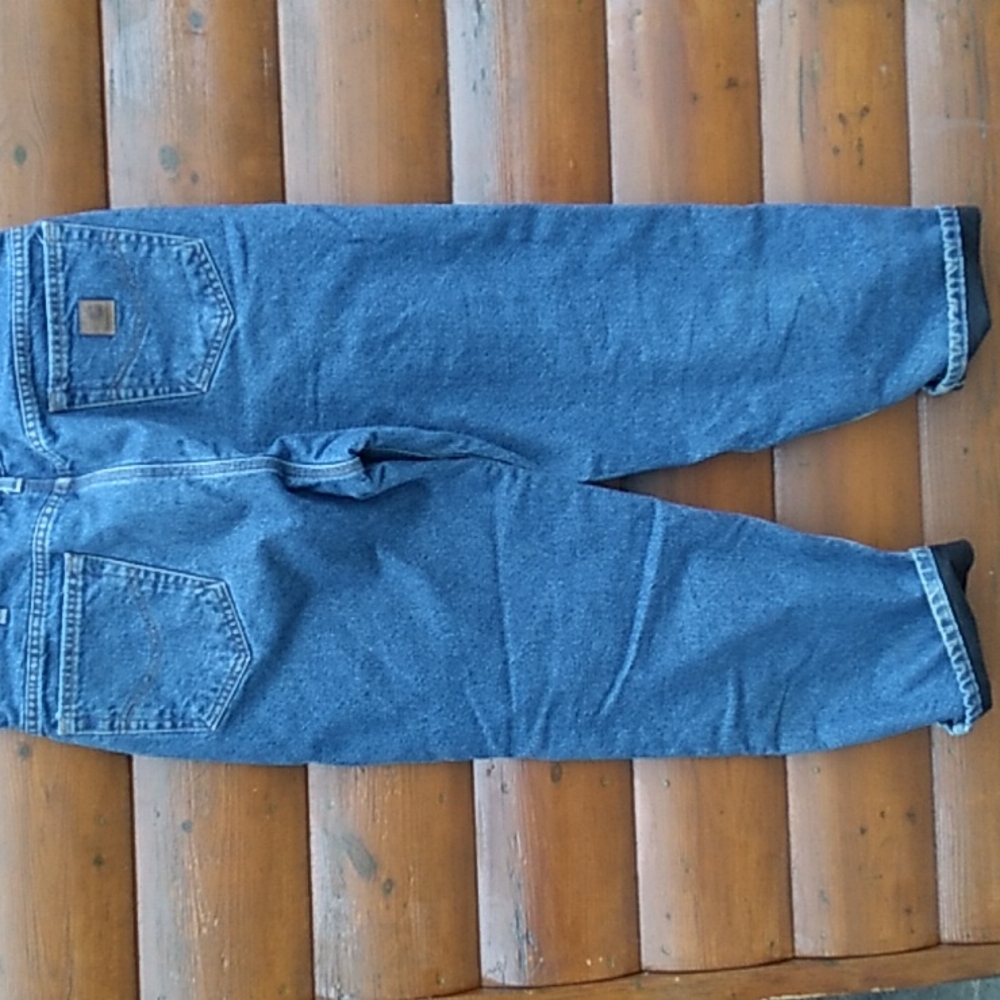 Carhartt JEANS Fleece Lined Jeans 38 X 30